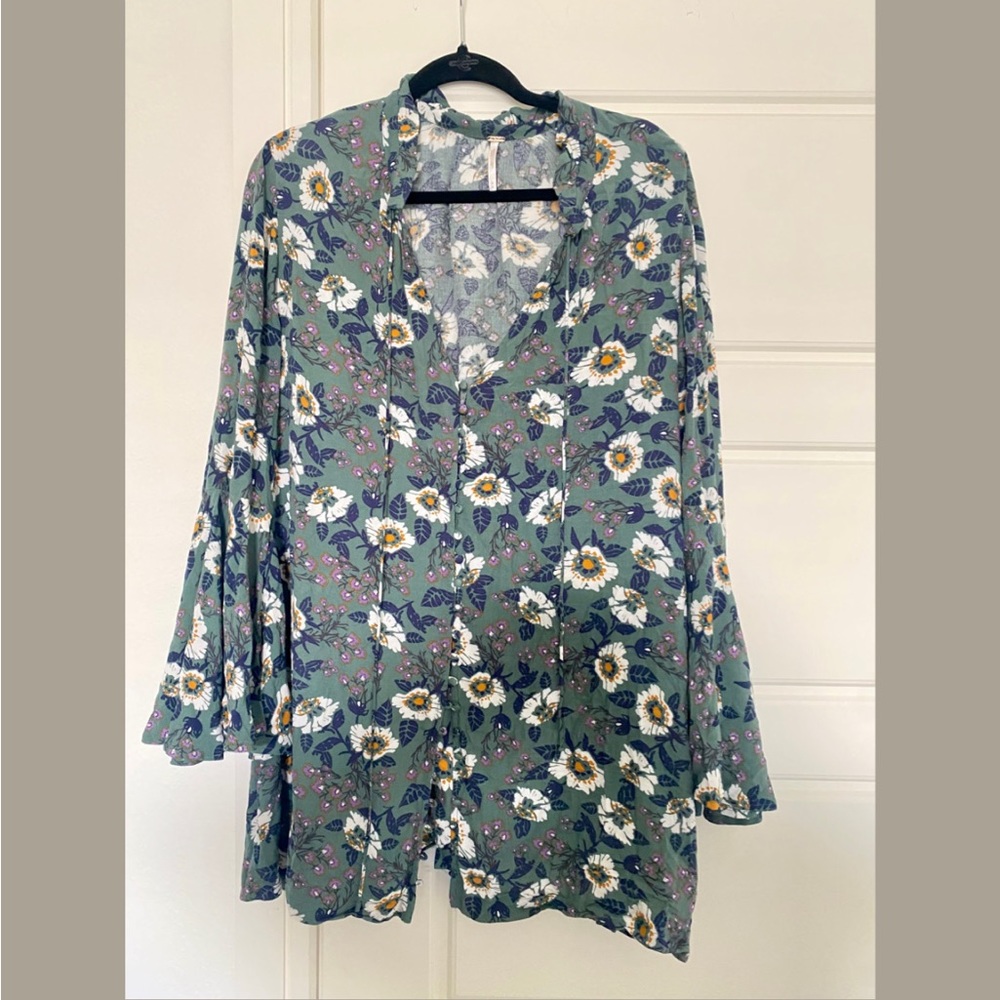 Free People Bell-Sleeved Tunic